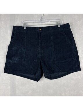 Vintage Towncraft Corduroy Shorts Men’s 38 Navy Blue 4.5"‎ Inseam Beach Cords